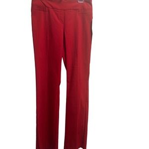 * Woman’s Red Rekucci Ease In To Comfort Boot Cut Pants